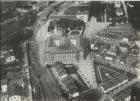 Самолетна снимка от центъра на Перник, през 30те години на миналия век