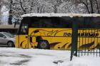 Автобусът на Миньор Перник снимка: Интернет