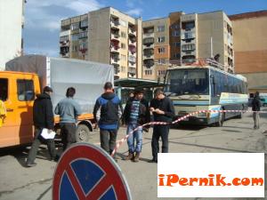 Снимат "Подслон" в кв. "Тева" в Перник