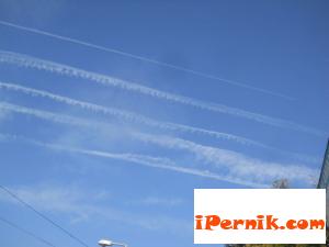 следи от HAARP над Перник