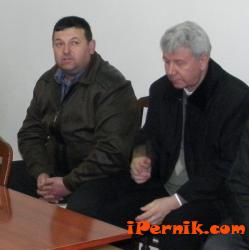 Венцислав Евгениев и Велико Златанов от Общ земеделски професионален съюз