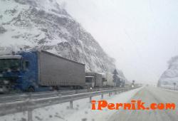 Камиони по АМ"Люлин"; снимка: Стефан Стоилов - Агенция "Фокус"