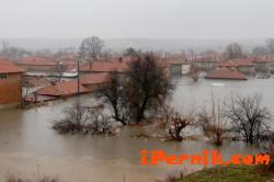 Снимка от потопа в село Бисер