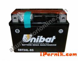 Мото акумулатор 12V/3Ah CBTX4L-BS UNIBAT AGM 1364212487