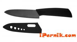 Керамичен нож 6 инча черно острие плюс протектор 1365500249