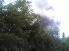Черен облак над Перник от пожар