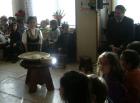 Детска градина среща гости за сурвакарската щафета