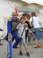 Снимки с клоуна Мони - Цирк Колозеум в Пернки