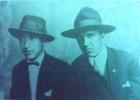 Любен Гайдаров и Николай Иванов-Шаната в София, началото на 30-те год.