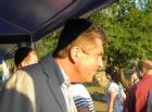 Президентът Георги Първанов на крепостния хълм в Перник- 19.08.2011